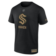 Seattle Kraken Fanatics 2024 Military Appreciation T-Shirt - Black T-shirts