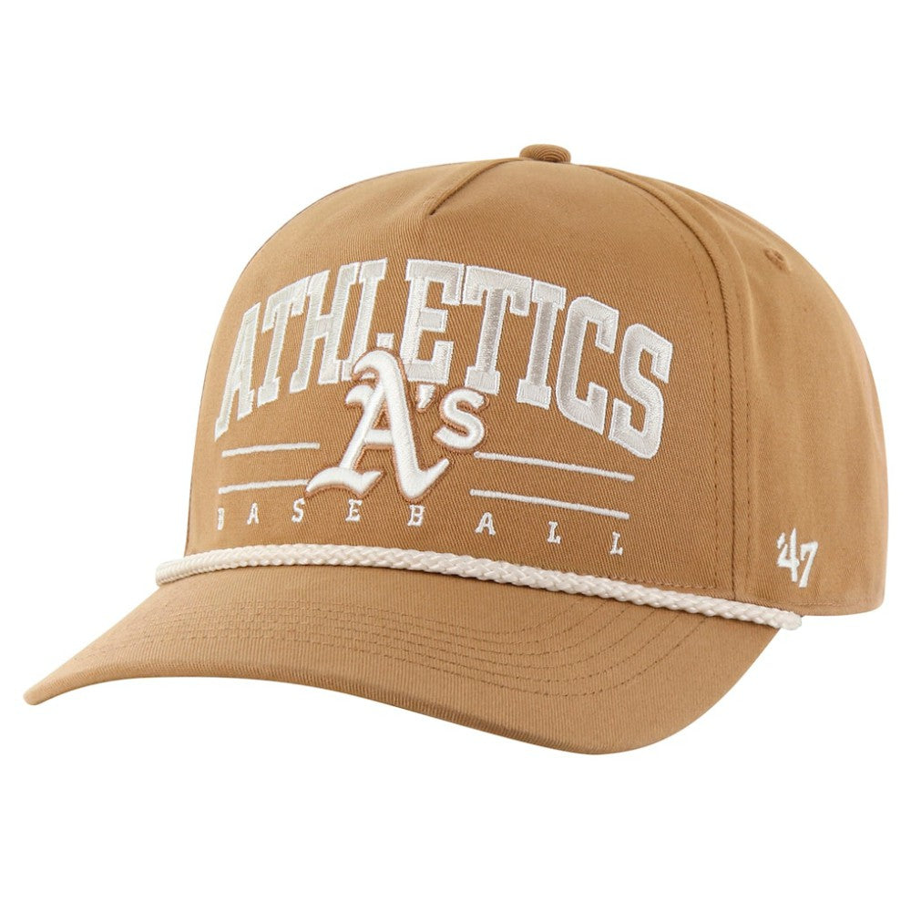 Athletics Neutral Roscoe Rope Hitch Adjustable Hat Brown