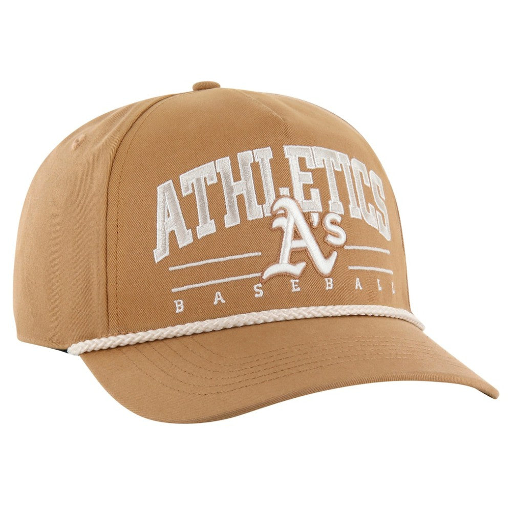 Athletics Neutral Roscoe Rope Hitch Adjustable Hat Brown