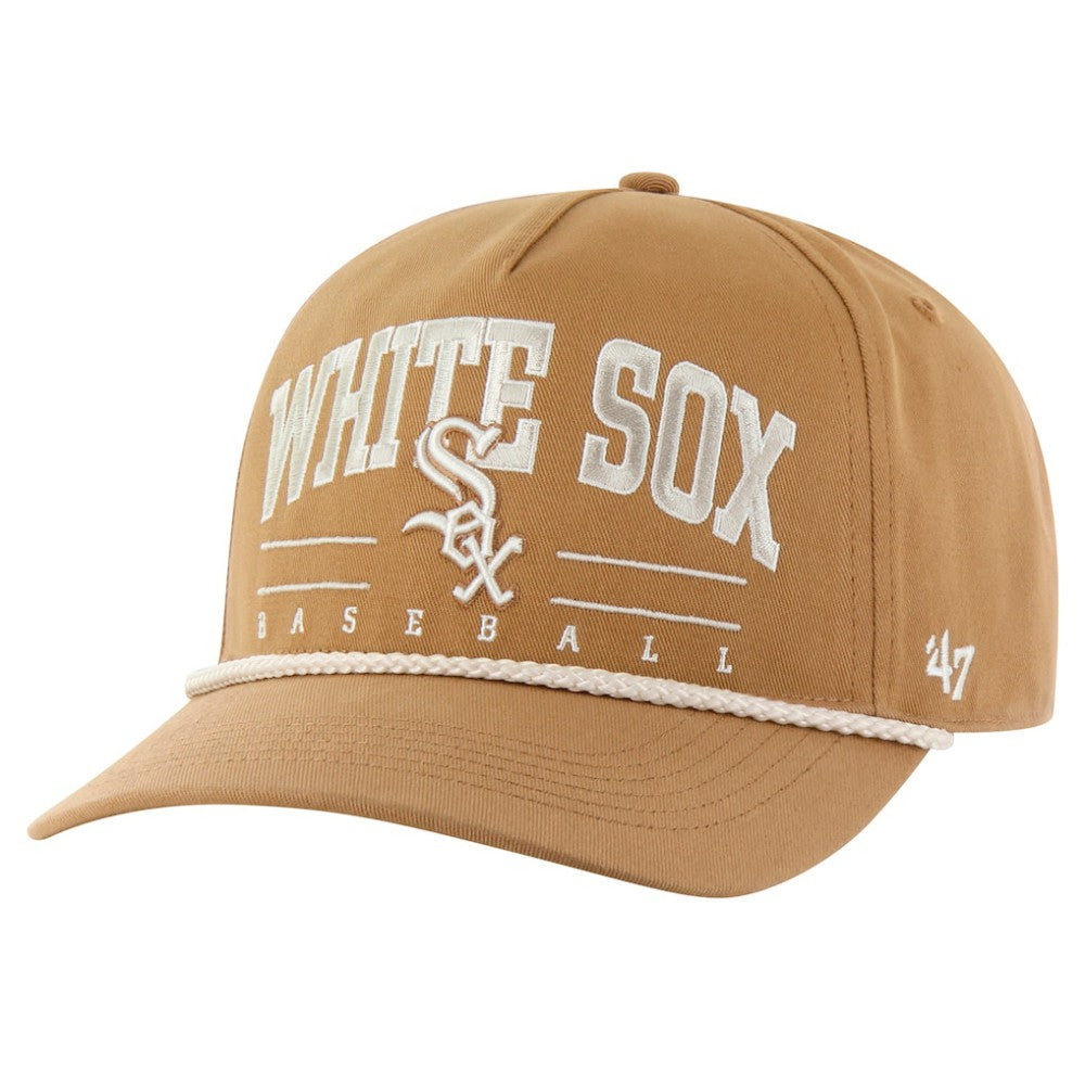 Chicago White Sox Neutral Roscoe Rope Hitch Adjustable Hat Brown