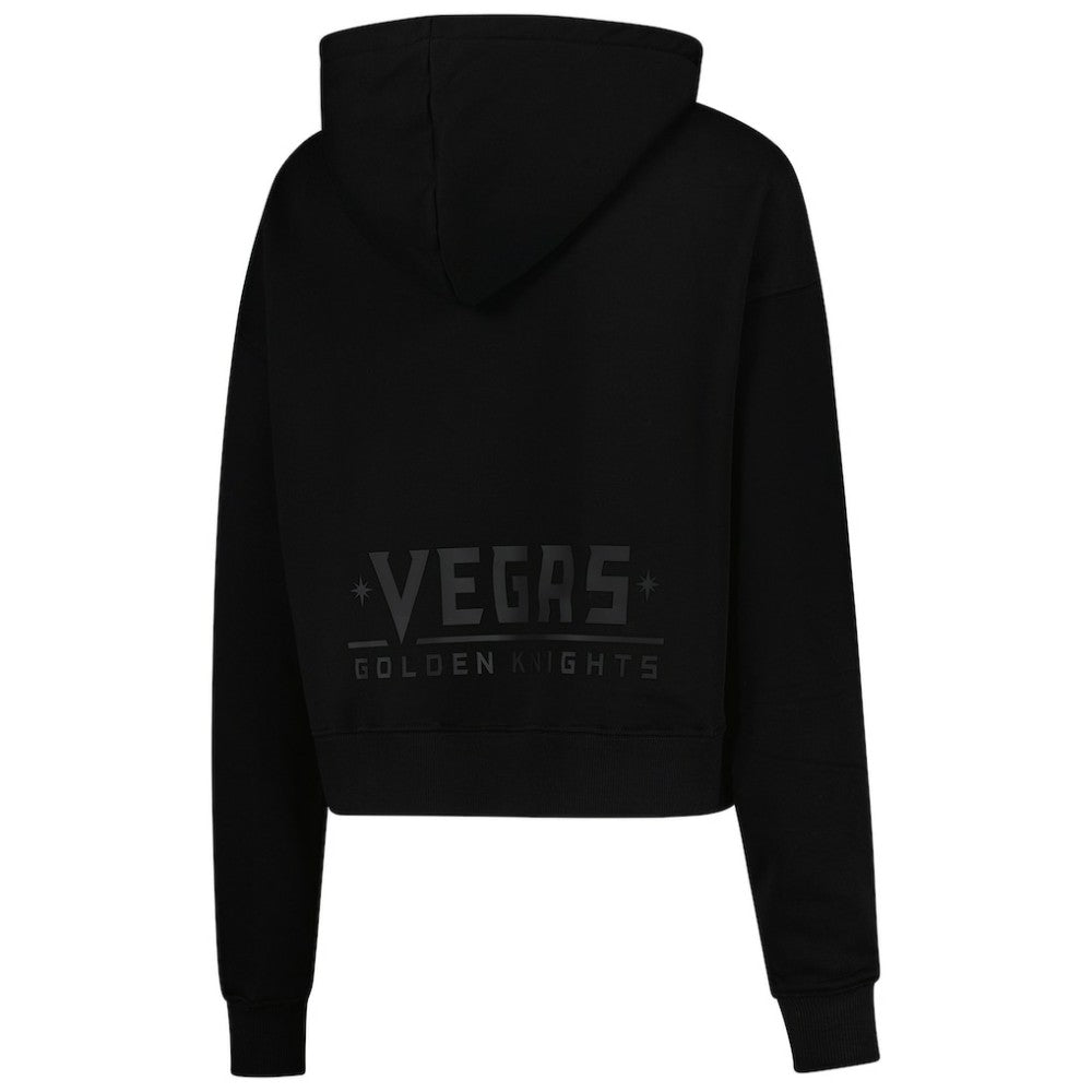 Vegas Golden Knights Pro Standard Women's Jewels Cropped Pullover Hoodie - Black Hoodies