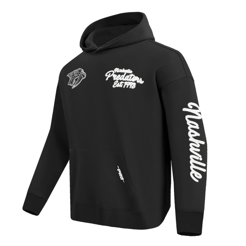 Nashville Predators Pro Standard Paint the City Pullover Hoodie - Black Hoodies