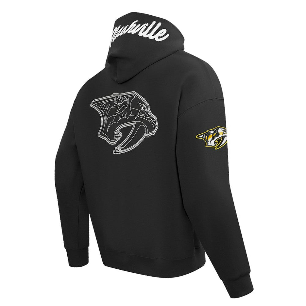 Nashville Predators Pro Standard Paint the City Pullover Hoodie - Black Hoodies