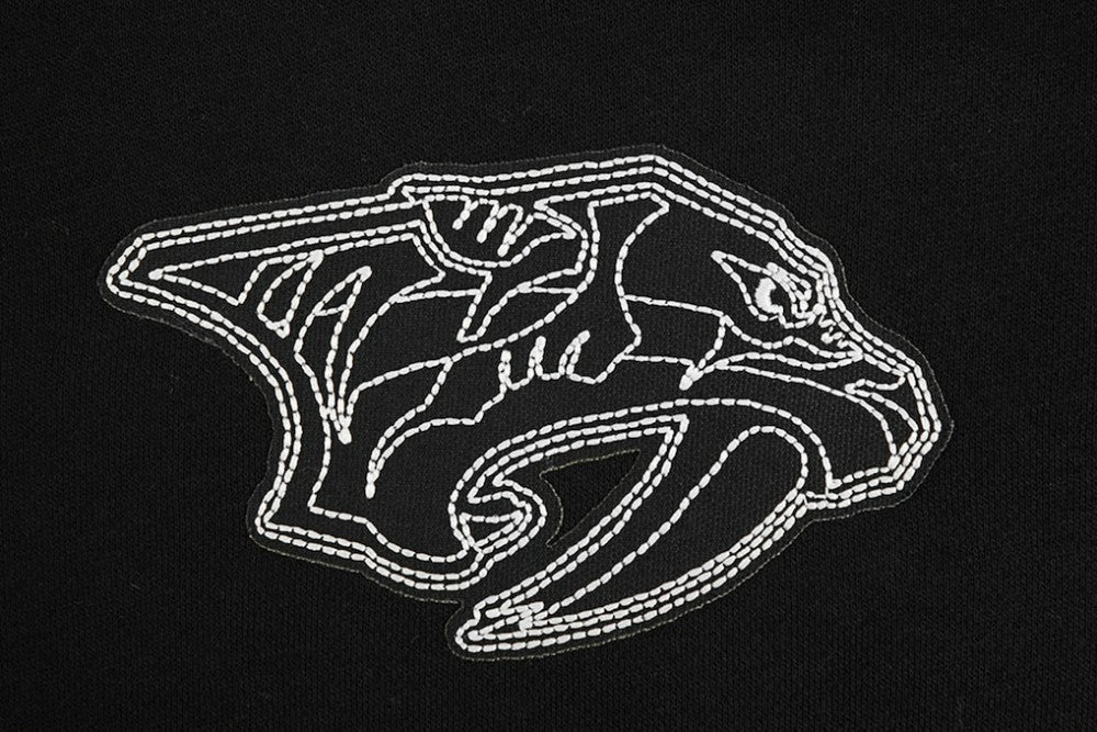 Nashville Predators Pro Standard Paint the City Pullover Hoodie - Black Hoodies