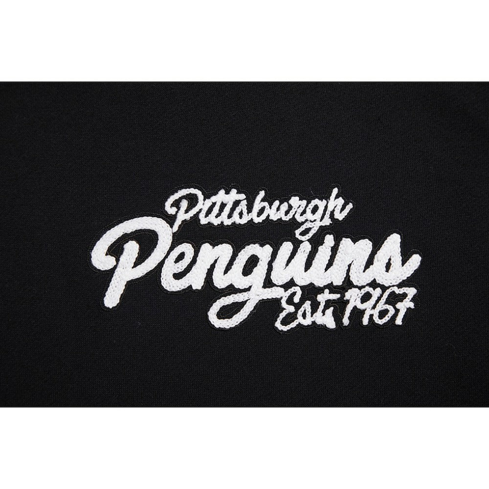 Pittsburgh Penguins Pro Standard Paint the City Pullover Hoodie - Black Hoodies