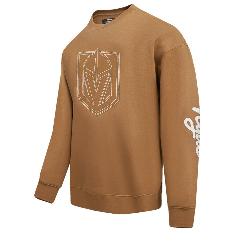 Vegas Golden Knights Pro Standard Paint the City Pullover Sweatshirt - Brown Sweatshirts