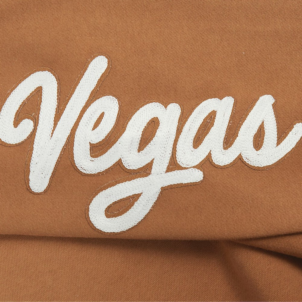 Vegas Golden Knights Pro Standard Paint the City Pullover Sweatshirt - Brown Sweatshirts