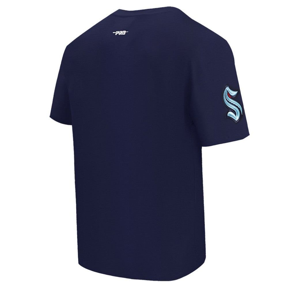 Seattle Kraken Pro Standard Turn It Up T-Shirt - Deep Sea Blue T-shirts