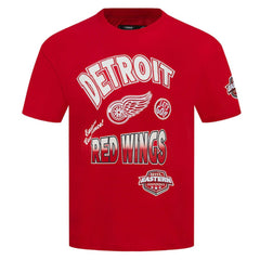 Detroit Red Wings Pro Standard Turn It Up T-Shirt - Red T-shirts