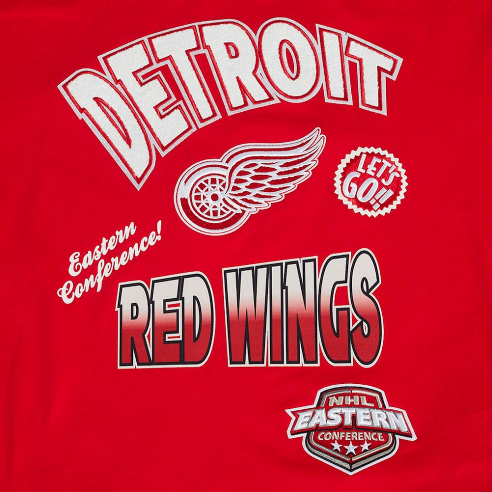 Detroit Red Wings Pro Standard Turn It Up T-Shirt - Red T-shirts