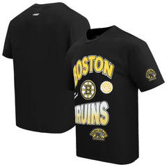 Boston Bruins Pro Standard Turn It Up T-Shirt - Black T-shirts