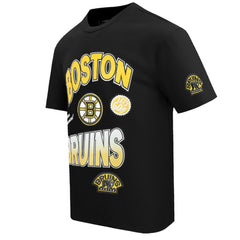 Boston Bruins Pro Standard Turn It Up T-Shirt - Black T-shirts