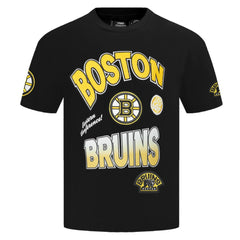 Boston Bruins Pro Standard Turn It Up T-Shirt - Black T-shirts