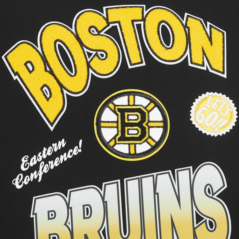 Boston Bruins Pro Standard Turn It Up T-Shirt - Black T-shirts