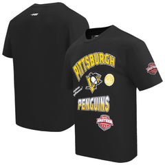 Pittsburgh Penguins Pro Standard Turn It Up T-Shirt - Black T-shirts