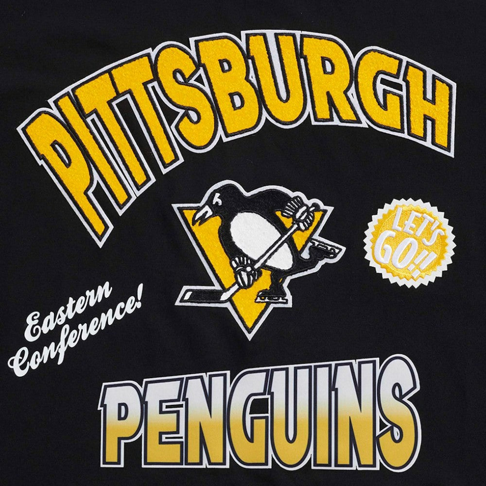 Pittsburgh Penguins Pro Standard Turn It Up T-Shirt - Black T-shirts