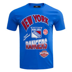 New York Rangers Pro Standard Turn It Up T-Shirt - Blue T-shirts