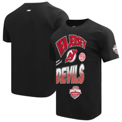 New Jersey Devils Pro Standard Turn It Up T-Shirt - Black T-shirts