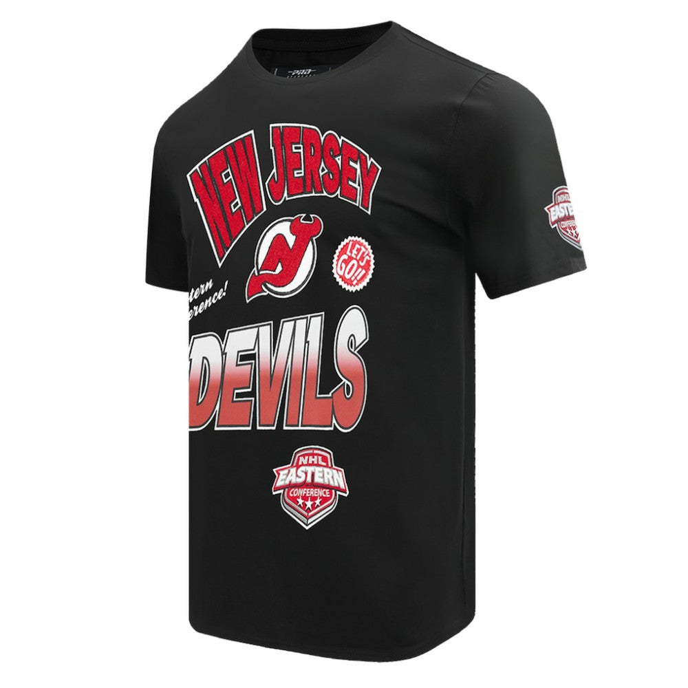 New Jersey Devils Pro Standard Turn It Up T-Shirt - Black T-shirts