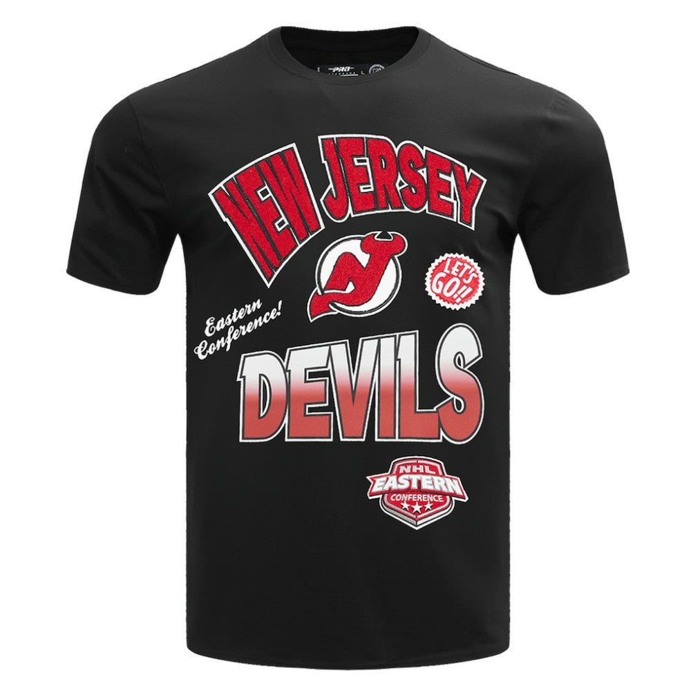 New Jersey Devils Pro Standard Turn It Up T-Shirt - Black T-shirts