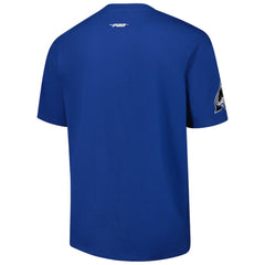 Colorado Avalanche Pro Standard Turn It Up Dropped Shoulder T-Shirt - Blue T-shirts