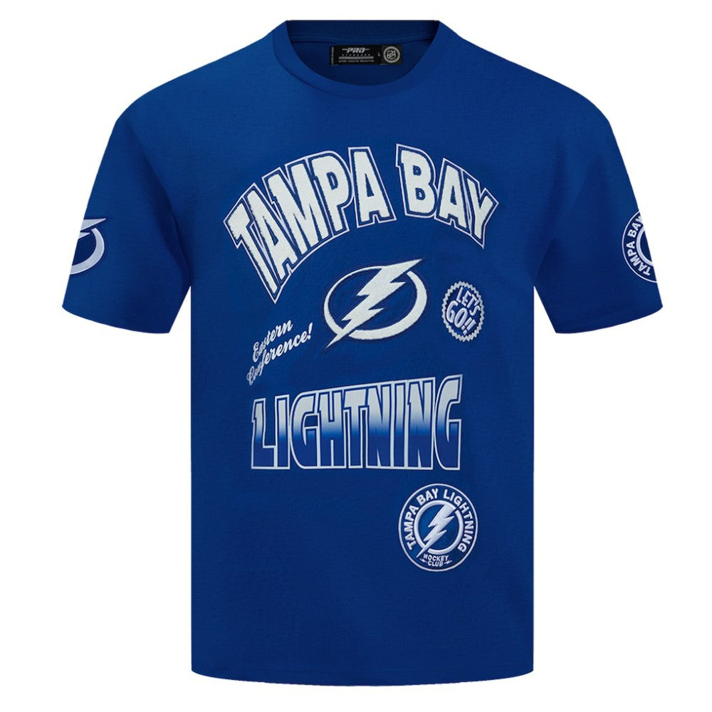 Tampa Bay Lightning Pro Standard Turn It Up T-Shirt - Blue T-shirts