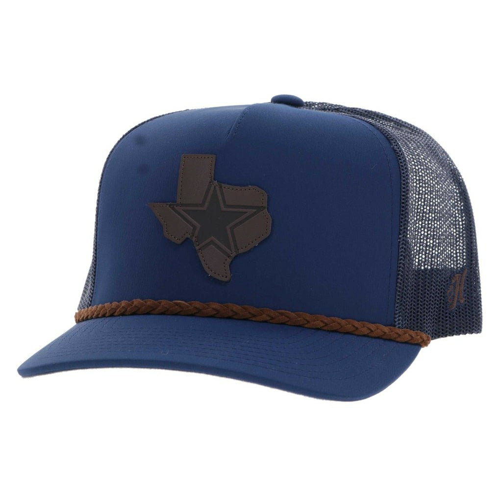 Dallas Cowboys HOOey State Patch Rope Trucker Adjustable Hat - Navy on sale
