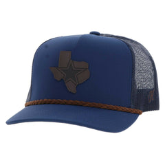 Dallas Cowboys HOOey State Patch Rope Trucker Adjustable Hat - Navy on sale