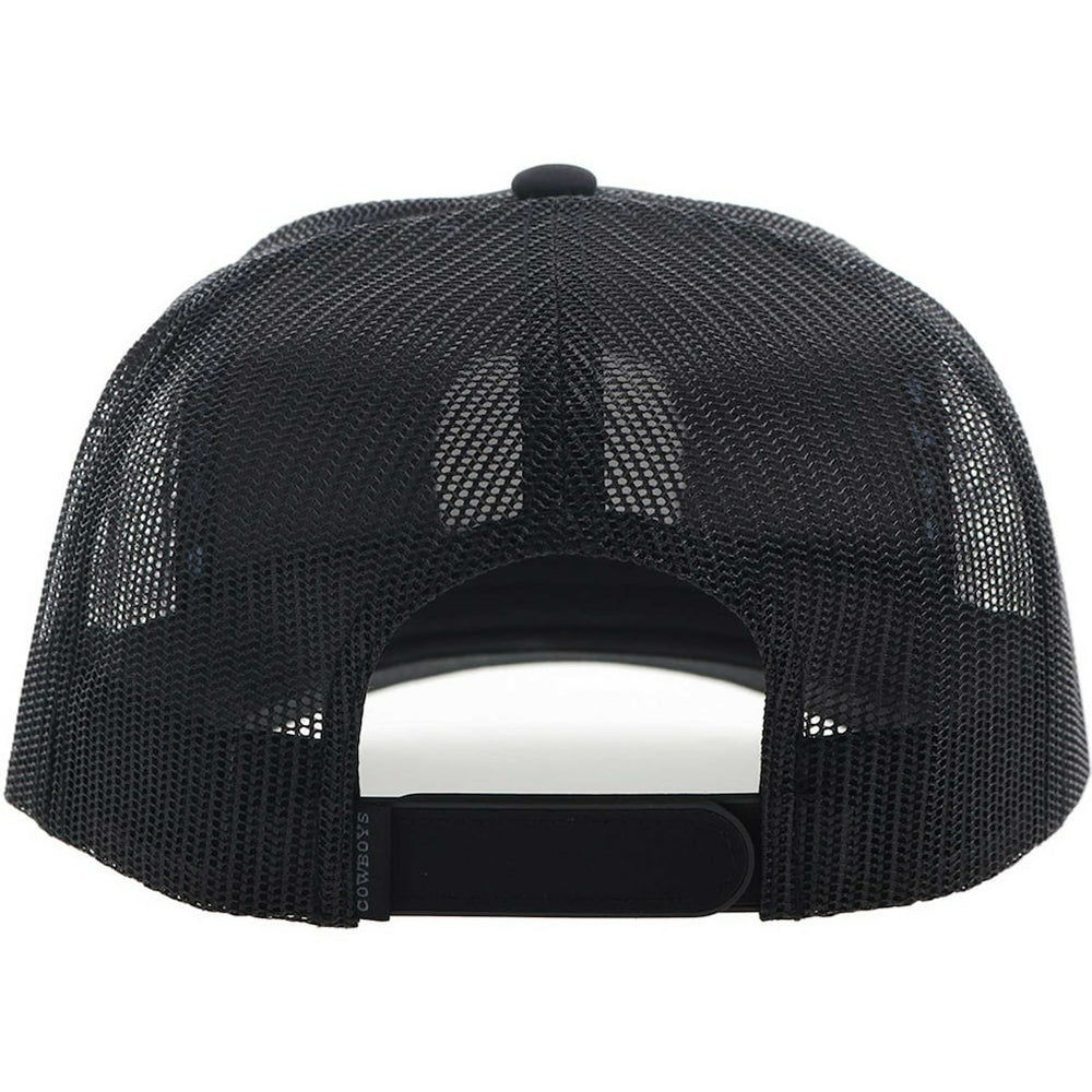 Dallas Cowboys HOOey Patch Rope Trucker Adjustable Hat - Black discount
