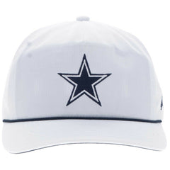 Dallas Cowboys HOOey Star Logo Rope Adjustable Hat - White on sale