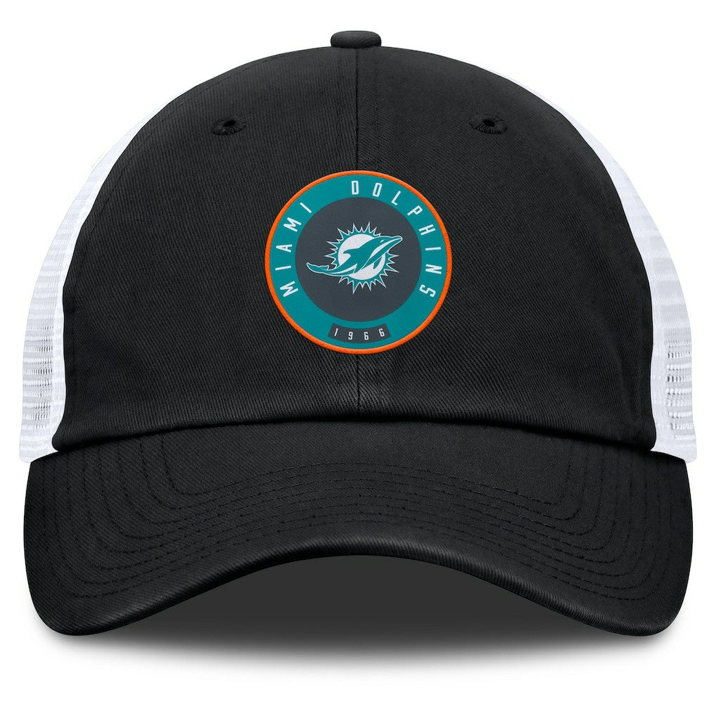 Miami Dolphins Averie Trucker Adjustable Hat - Black on sale