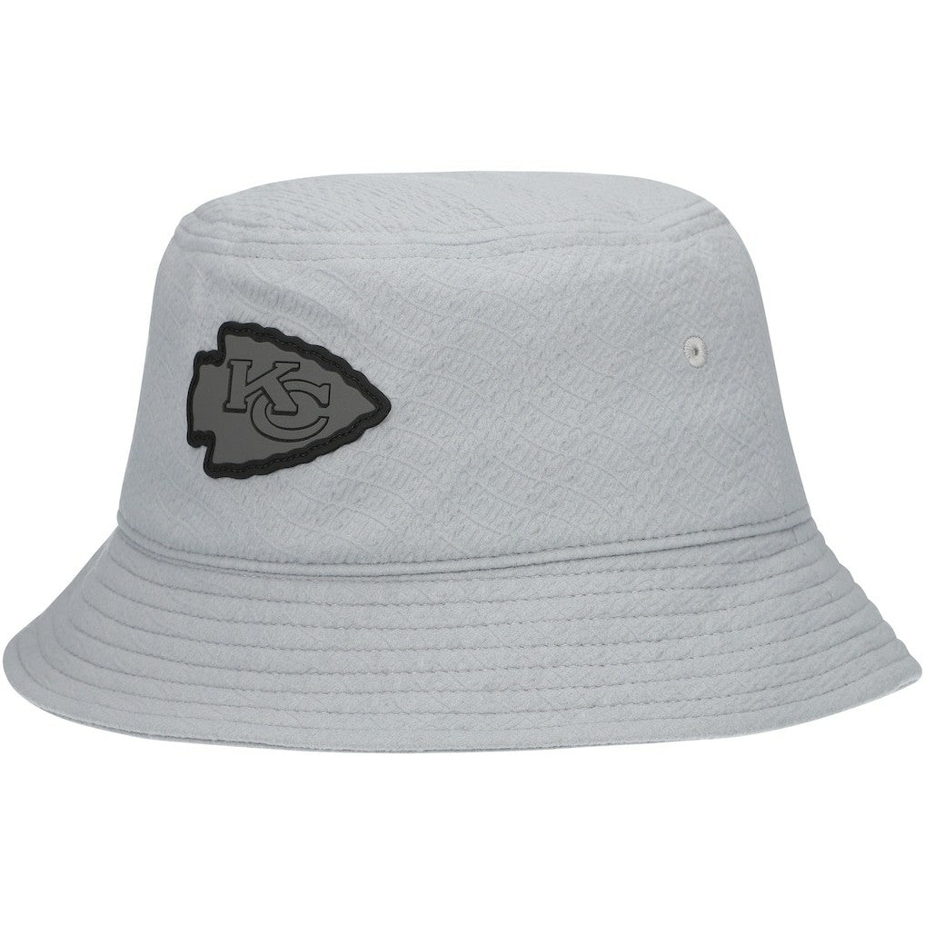 Kansas City Chiefs Signature Elements Bucket Hat - Gray for sale