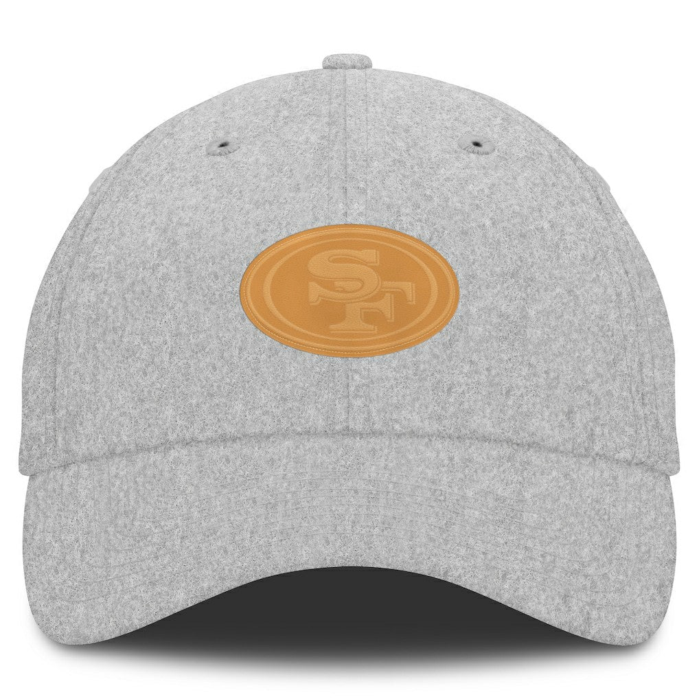 San Francisco 49ers Front Office Adjustable Hat - Heather Gray online