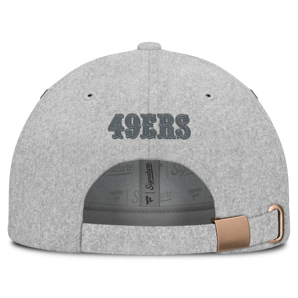 San Francisco 49ers Front Office Adjustable Hat - Heather Gray online
