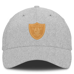 Las Vegas Raiders Front Office Adjustable Hat - Heather Gray on sale