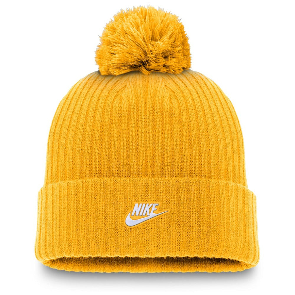 Pittsburgh Pirates Cooperstown Collection Patch Cuffed Knit Hat with Pom Gold