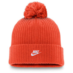 San Francisco Giants Cooperstown Collection Patch Cuffed Knit Hat with Pom Orange