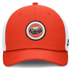 Houston Astros Cooperstown Collection Rise Trucker Adjustable Hat Orange