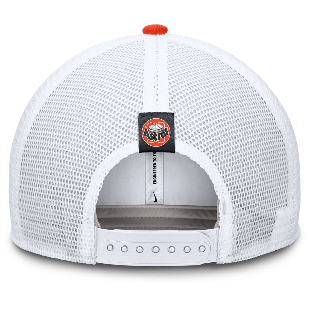 Houston Astros Cooperstown Collection Rise Trucker Adjustable Hat Orange