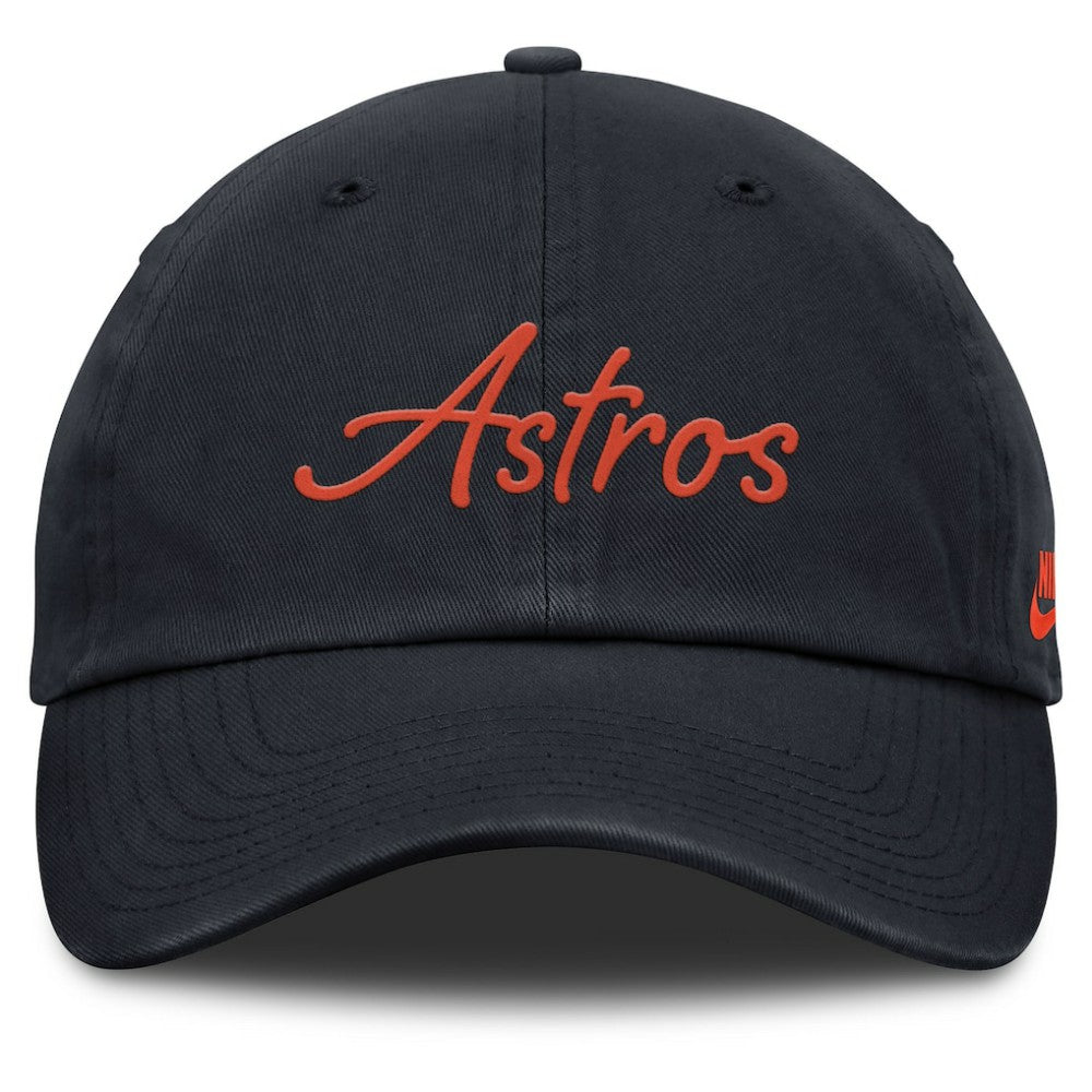 Houston Astros Women's Cooperstown Club Script Adjustable Hat Navy