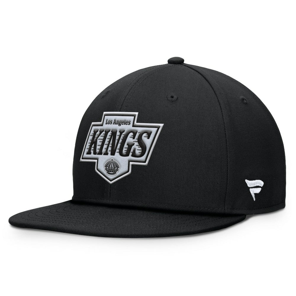 Los Angeles Kings Fanatics Primary Logo Snapback Hat - Black Hats