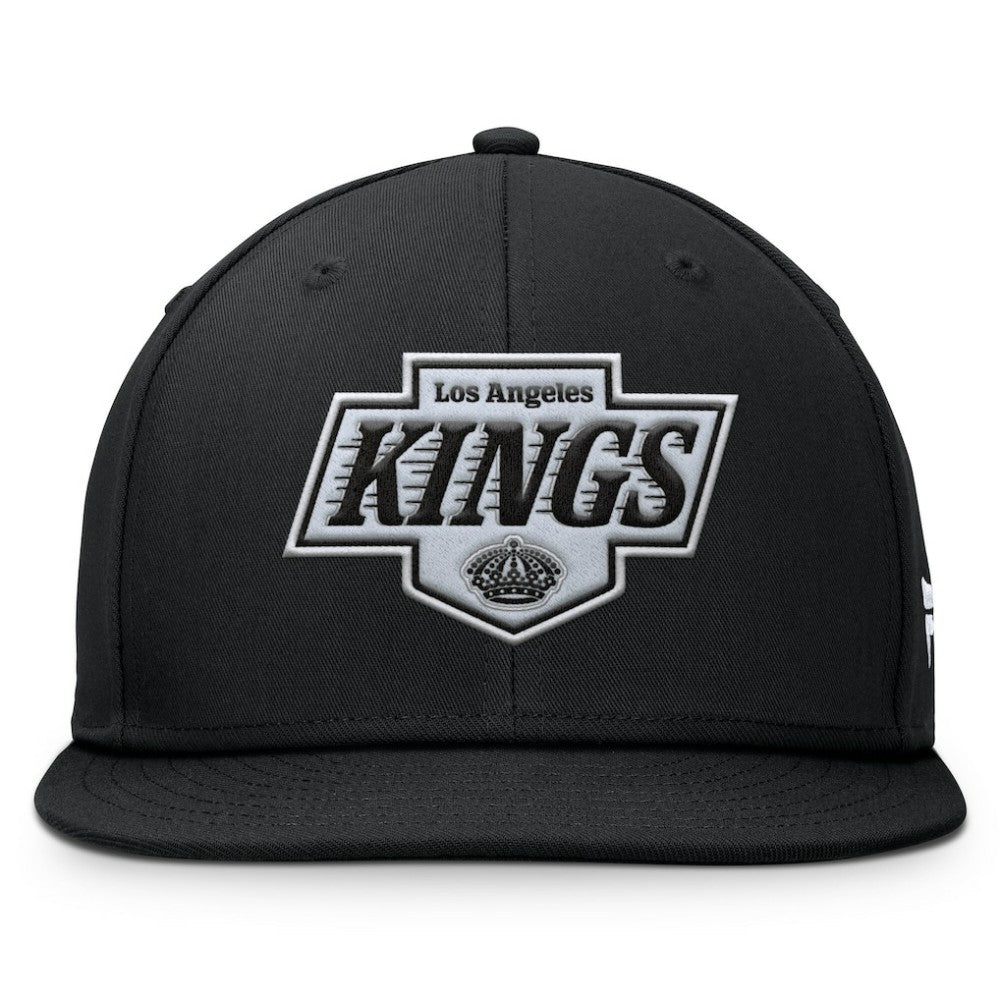 Los Angeles Kings Fanatics Primary Logo Snapback Hat - Black Hats