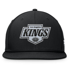 Los Angeles Kings Fanatics Primary Logo Snapback Hat - Black Hats