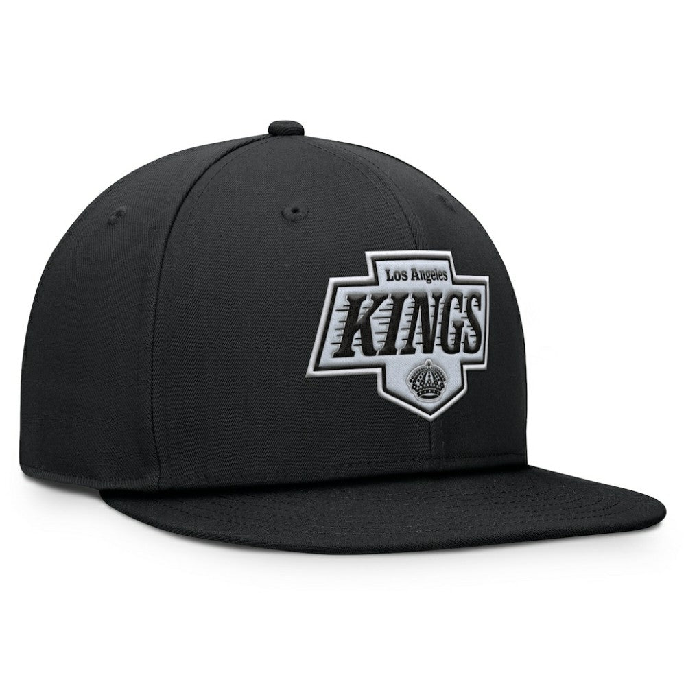 Los Angeles Kings Fanatics Primary Logo Snapback Hat - Black Hats