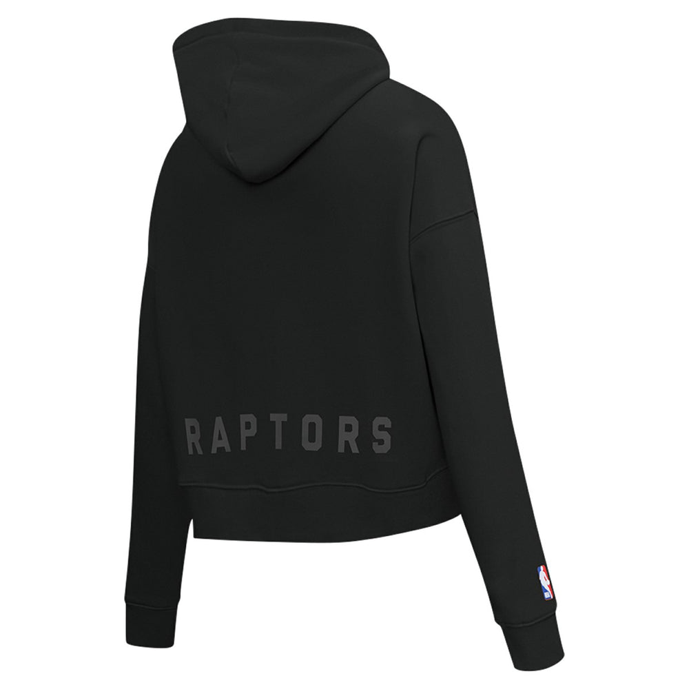 Toronto Raptors Pro Standard Women's Jewels Cropped Pullover Hoodie - Black discount