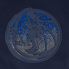 Dallas Mavericks Pro Standard Women's Jewels Cropped Pullover Hoodie sale - Navy outlet