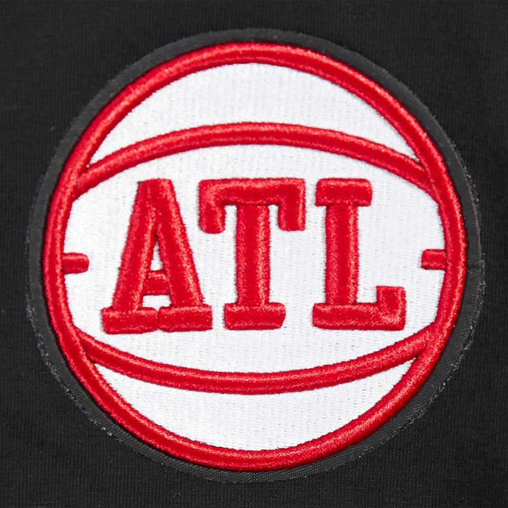 Atlanta Hawks Pro Standard Women's Jewels Boxy Cropped T-Shirt - Black outlet