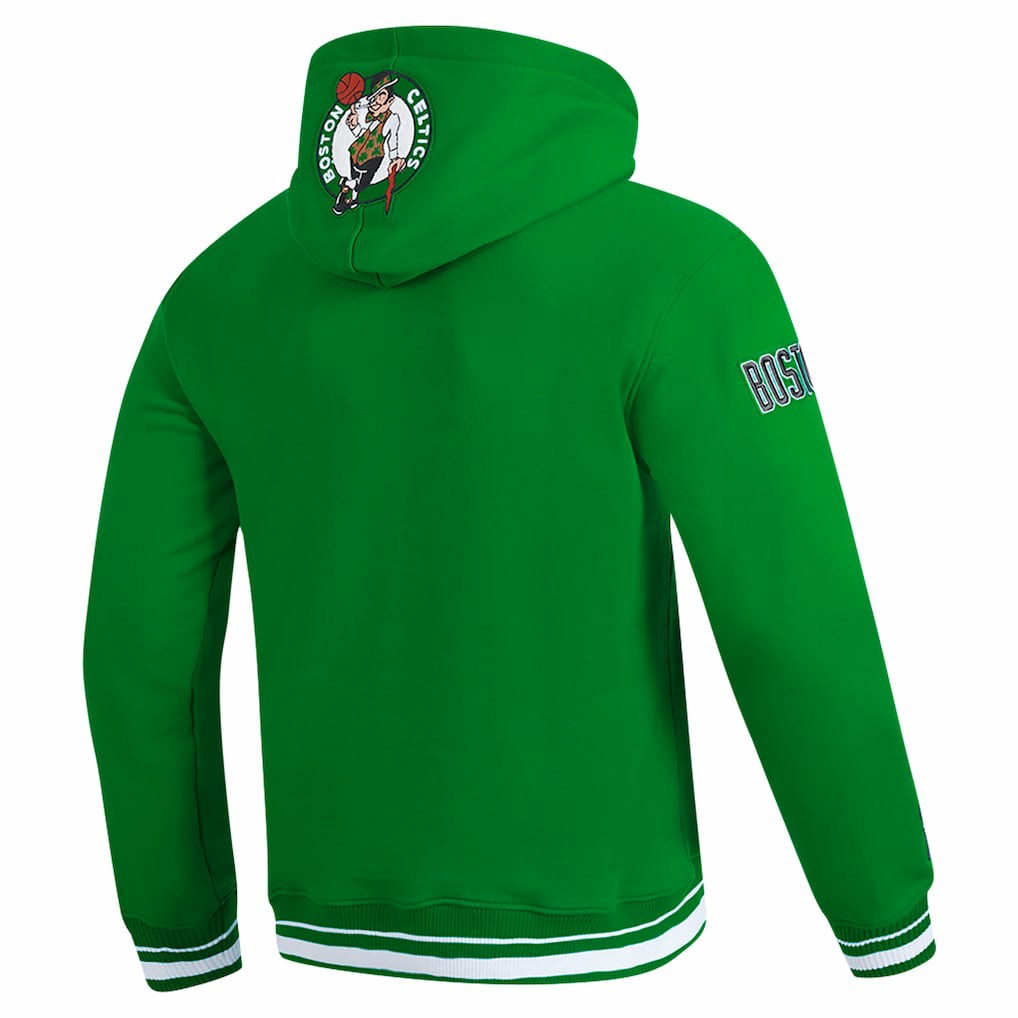 Boston Celtics Pro Standard Area Code Pullover Hoodie - Kelly Green outlet