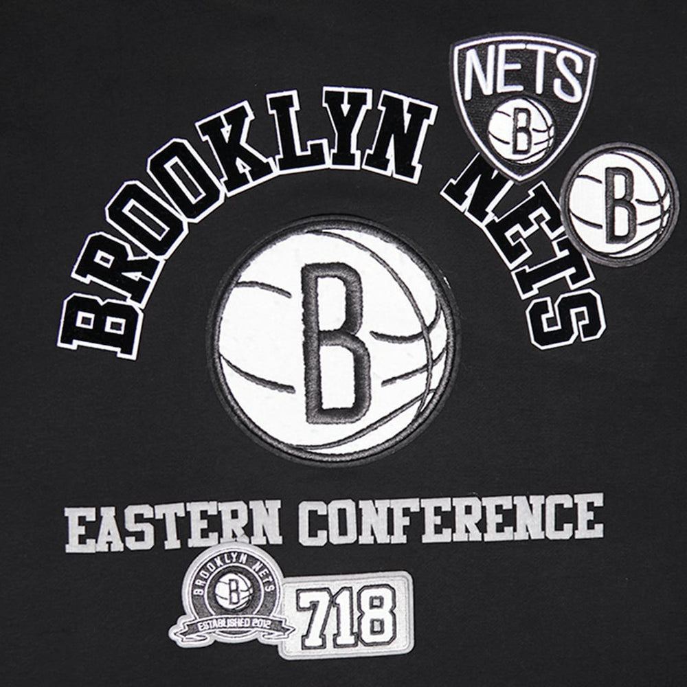 Brooklyn Nets Pro Standard Area Code Pullover Hoodie - Black online