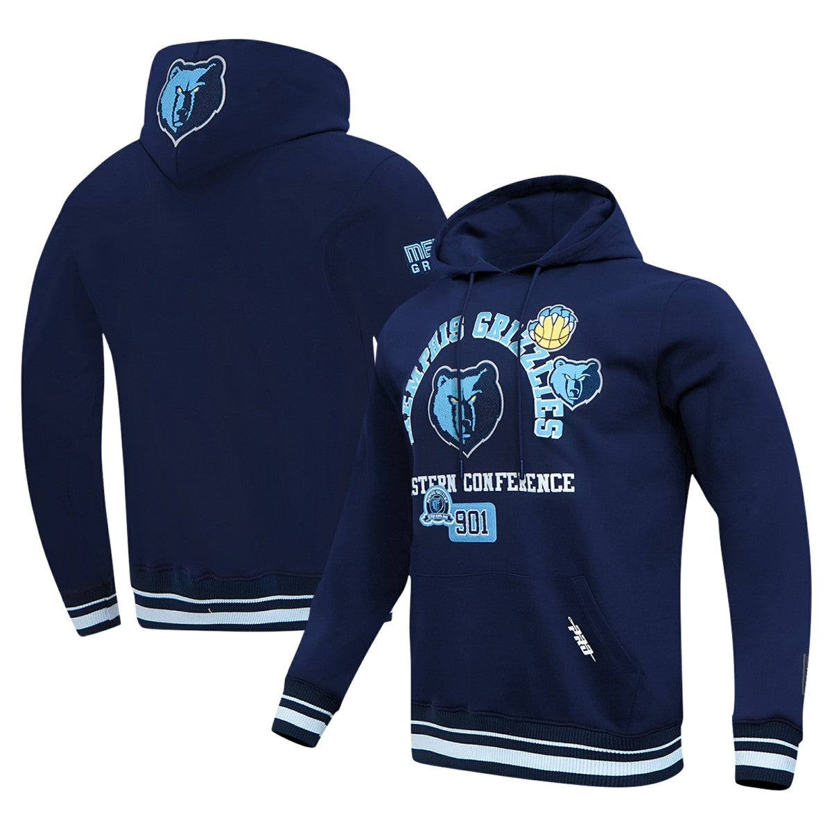 Memphis Grizzlies Pro Standard Area Code Pullover Hoodie - Navy sale